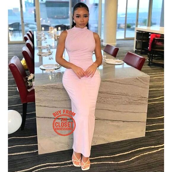 RARE!!! ZARA BLOGGER FAVE!!! Fitted Midi Dress NWT - Picture 5 of 16